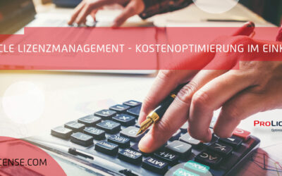 Oracle Lizenzmanagement – Kostenoptimierung im Einkauf